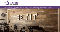 Desktop Screenshot of befitpt.com